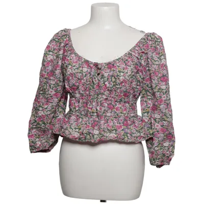 Crop top (Rosa, Grön, Flerfärgad) från Mango Bomull
