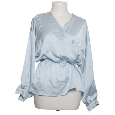 Wikkelblouse (Blauw) van Charme