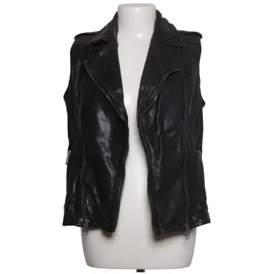 Biker vest (Black) from Liebeskind Berlin Leather, Polyester