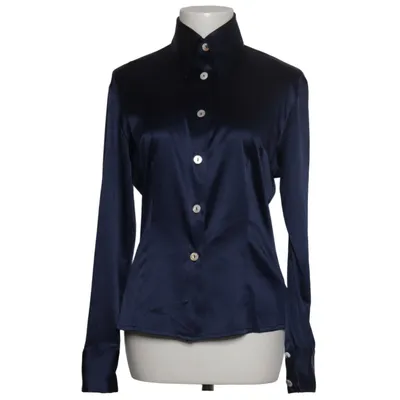 Blouse (Bleu) de Barbara i Gongini Élasthane, Polyester