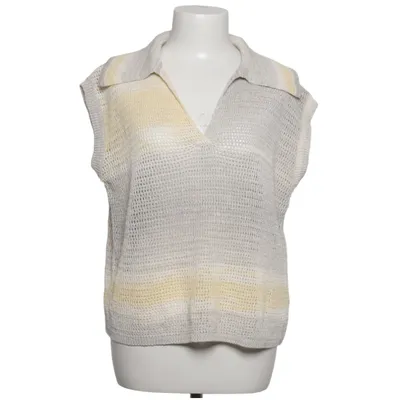 Slipover (Gray, White, Yellow) from Silvian Heach Cotton, Polyamide, Polyester