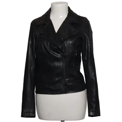 Bikerjack (Grijs) van Laura Jo Elastaan, Polyester