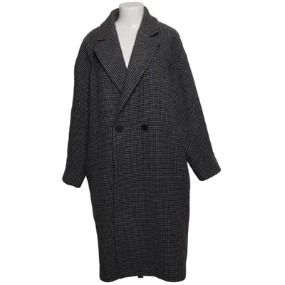 Frakke (Grå, Sort) fra Massimo Dutti Viscose