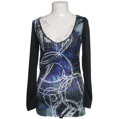 Top (Schwarz, Blau, Mehrfarbig) von Desigual