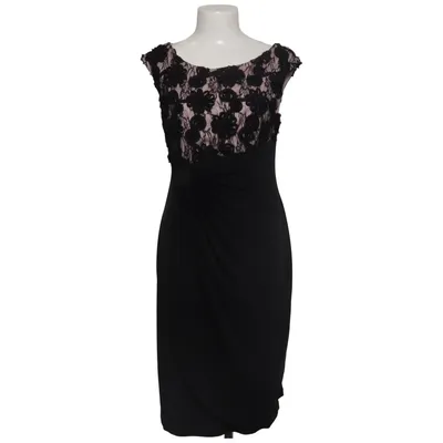 Robe de cocktail (Noir, Rose) de Connected Apparel Élasthane, Polyamide, Polyester