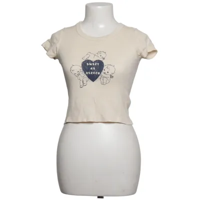 T-shirt (Beige) fra John Galt Bomuld