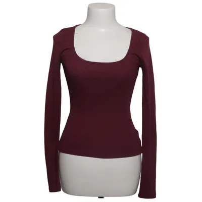 Long sleeve T-shirt (Purple) from NA-KD Elastane, Polyester, Viscose