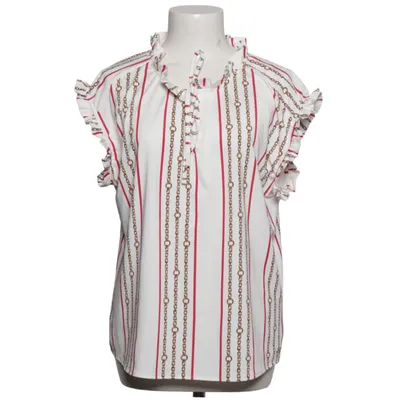 Top (Wit, Rood, Goud) van Days Elastaan, Polyester