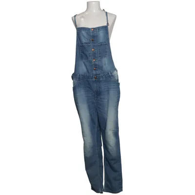 Hängselbyxor (Blå) från Janina Denim Bomull, Elastan, Polyester
