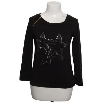 Sweatshirt (Black) from Madonna Elastane, Viscose