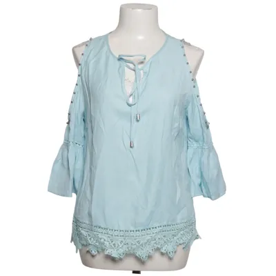 Blouse (Blue) from Sophyline Cotton, Viscose