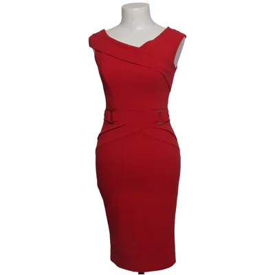 Kjole (Rød) fra Lipsy London Elastan, Polyester