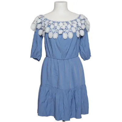 Klänning (Blå, Vit) från Lilie Rose Polyester