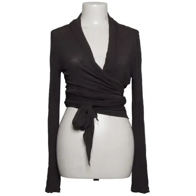 Wrap cardigan (Gray) from King Kong Elastane, Viscose