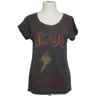 T-shirt (Grå, Röd) från ACDC Bomull