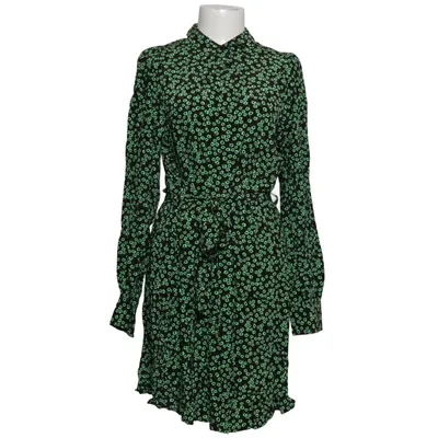 Shirt dress (Black, Green) from MSCH Copenhagen Viscose