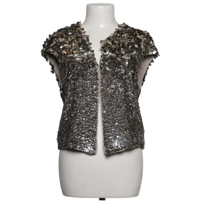 Vest (Silver) from Zara Woman Polyester