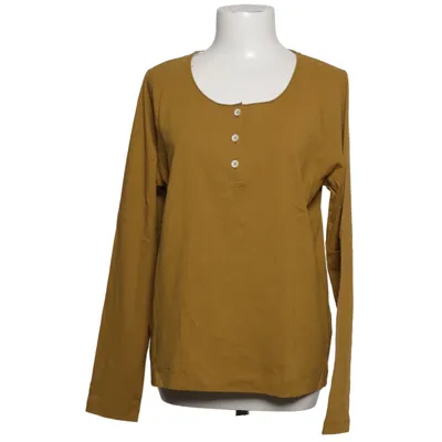 Henley T-shirt (Brun) fra Toast Linned, Økologisk bomuld