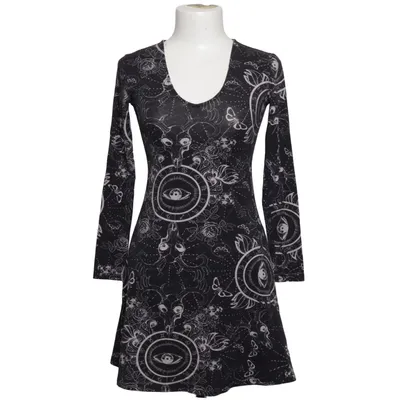 Dress (Black, White) from Jawbreaker Cotton, Elastane