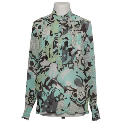 Blouse (Green, Blue, Black, Multicolored) from Marc Aurel Silk