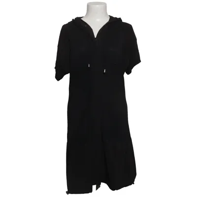 Capuchon jurk (Zwart) van Glamz Elastaan, Polyester, Viscose