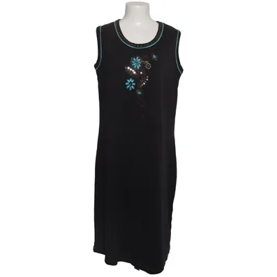 Dress (Black, Blue, Gold) from Denim & Co Cotton