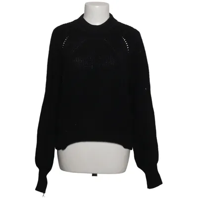 Pull-over (Noir) de Luisa Lion x NA-KD Acrylique, Coton