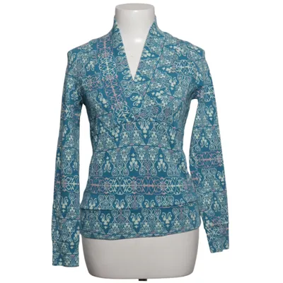 Hoodie (Blue, Multicolored) from Blutsgeschwister Cotton, Elastane