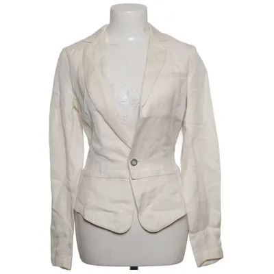 Blazer (Beige) from Diesel Black Gold Linen, Viscose