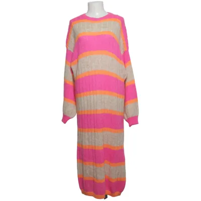 Maxi dress (Pink, Orange, Beige) from Mioni Italia Acrylic, Mohair, Polyamide