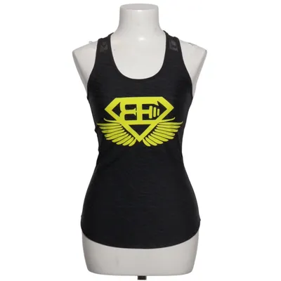 Sports tank top (Black, Yellow) from Body Engineers Elastane, Polyamide