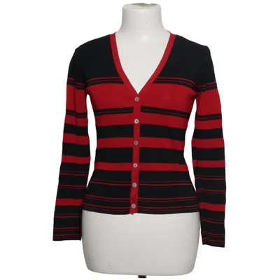 Cardigan (Rød, Sort) fra Mango Elastan, Viscose
