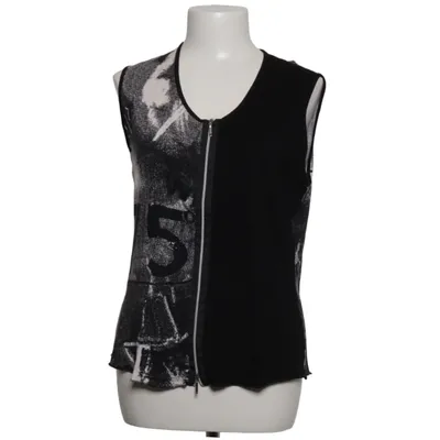 Haut (Noir, Blanc) de Lisa Tossa Élasthane, Viscose