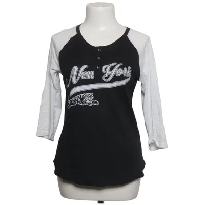 Top (Sort, Hvid) fra Abercrombie & Fitch Bomuld, Polyester