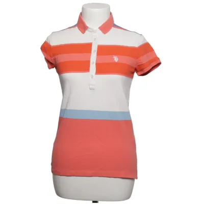Polotrøje (Hvid, Orange, Blå) fra U.S. Polo Assn. Bomuld, Elastan