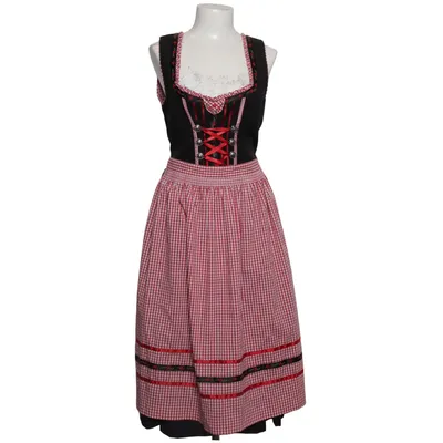 Dirndl (Red, Black, White) from Spieth & Wensky Cotton, Elastane, Polyester