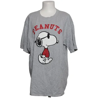 T-shirt (Gray, Red, White) from Peanuts Cotton, Polyester