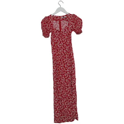 Dress (Red, White) from Reformation Viscose