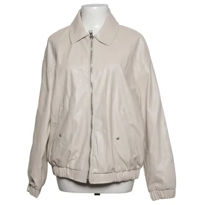 Jakke (Beige) fra Bershka Polyester, Polyurethan
