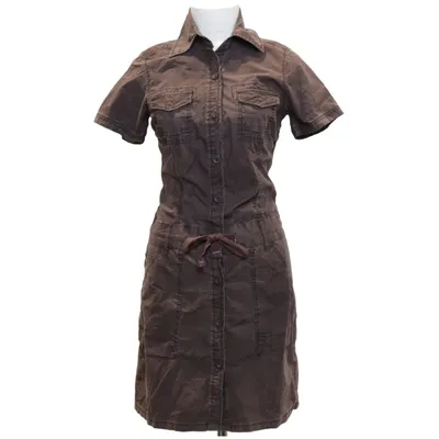 Shirt dress (Brown) from L.O.G.G by H&M