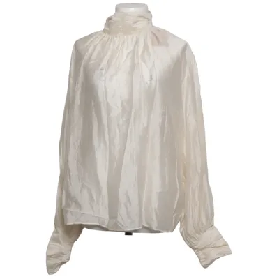 Blus (Beige) från H&M Modern Classic Lyocell, Polyester