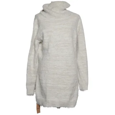 Turtleneck (White) from Elan Acrylic, Metallic fiber, Polyamide