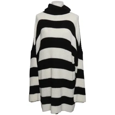Turtleneck (Striped Col Short Knit Dress) from Most Wanted Acrylic