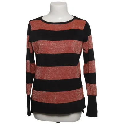 Sweater (Black, Orange) from Yessica Metallic fiber, Polyamide, Polyester, Viscose