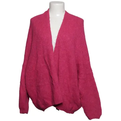 Cardigan (Rose) de Sarah Acrylique, Nylon, Viscose, Laine