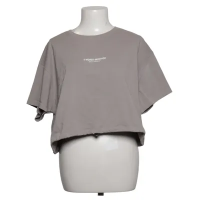 T-shirt (Gray) from WRSTBHVR Cotton
