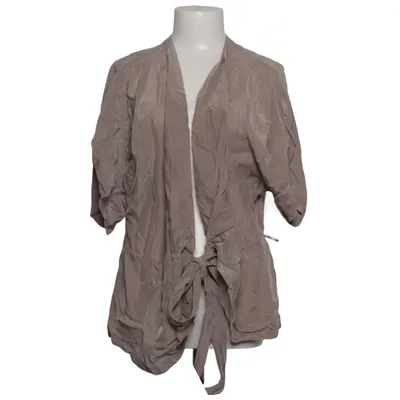 Wikkelblouse (Beige) van Summum Woman