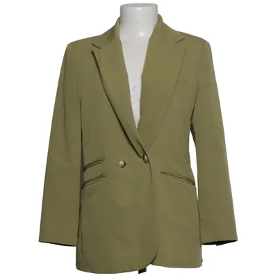 Blazer (Green) from Topshop Elastane, Polyester, Viscose