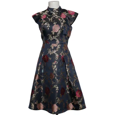 Klänning (Blå, Flerfärgad) från Chi Chi London Elastan, Polyester