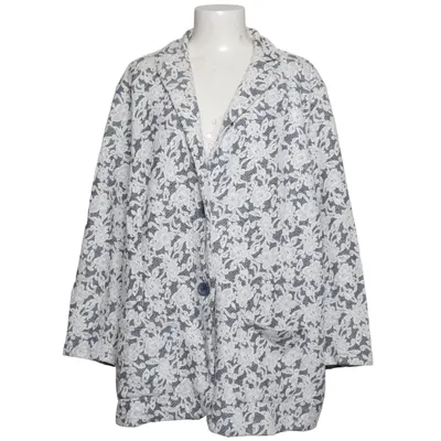 Blazer (Bleu, Blanc) de Thea Coton, Élasthane, Polyester